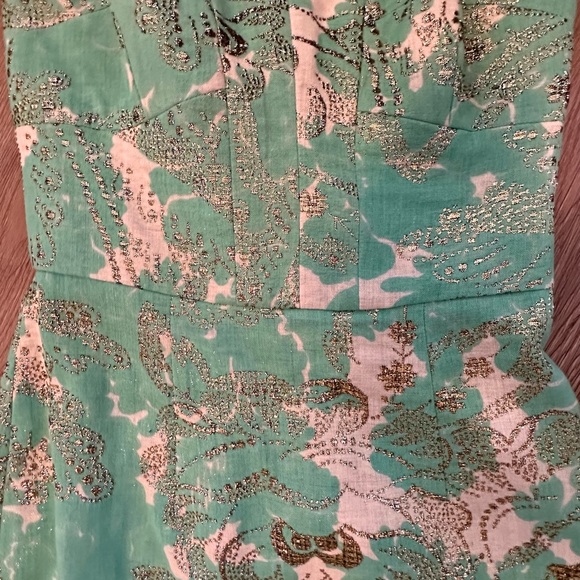 Milly of New York Vintage Brocade Dress - Picture 4 of 4